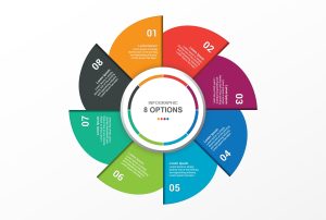 Free-Colorful-Circle-Infographic-With-8-Steps-PPT-Template-Google Slides_0